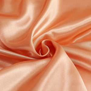 Satin Bedding Set - Apricot