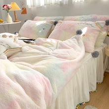 Load image into Gallery viewer, Luxury Lovely Rainbow Unicorn Bedding Set
