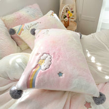 Load image into Gallery viewer, Luxury Lovely Rainbow Unicorn Bedding Set