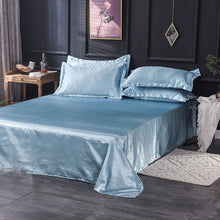 Load image into Gallery viewer, Satin Flat Sheet or Pillowcases - Various Colours