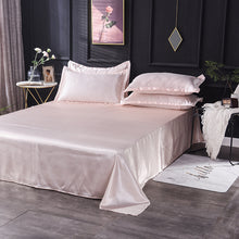 Load image into Gallery viewer, Satin Flat Sheet or Pillowcases - Various Colours