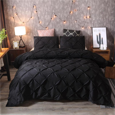 Diamond Pintuck Quilt Cover Set