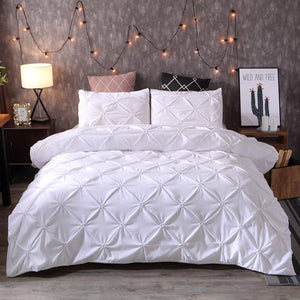 Diamond Pintuck Quilt Cover Set
