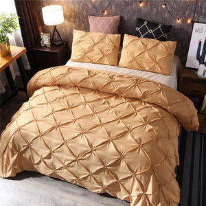Diamond Pintuck Quilt Cover Set