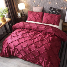Load image into Gallery viewer, Diamond Pintuck Quilt Cover Set