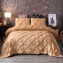 Load image into Gallery viewer, Diamond Pintuck Quilt Cover Set