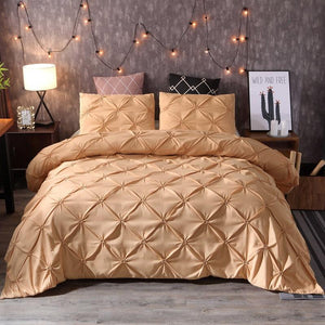 Diamond Pintuck Quilt Cover Set