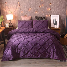 Load image into Gallery viewer, Diamond Pintuck Quilt Cover Set
