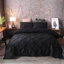 Load image into Gallery viewer, Diamond Pintuck Quilt Cover Set
