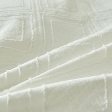 Load image into Gallery viewer, 100% Cotton Chenille Bedding Set - Off White