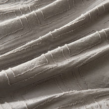 Load image into Gallery viewer, 100% Cotton Chenille Bedding Set - Grey