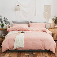 Load image into Gallery viewer, 100% Cotton Chenille Bedding Set - Pink