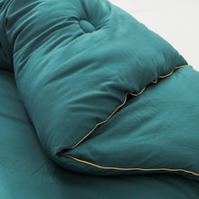 Load image into Gallery viewer, Brushed thermal Quilt Comforter - Emerald