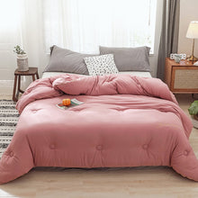 Load image into Gallery viewer, Brushed thermal Quilt Comforter - Pink