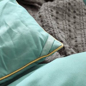 Brushed thermal Quilt Comforter - Mint