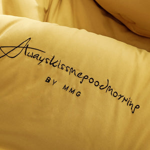 Brushed thermal Quilt Comforter - Golden