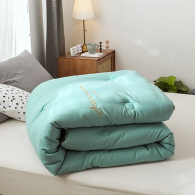 Brushed thermal Quilt Comforter - Mint