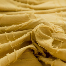 Load image into Gallery viewer, Luxury 100% Cotton Chenille 4 Pcs Bedding Set - Yellow