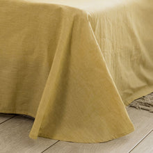 Load image into Gallery viewer, Luxury 100% Cotton Chenille 4 Pcs Bedding Set - Yellow