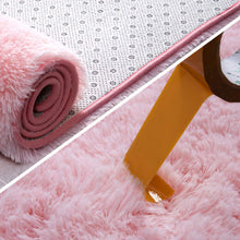Load image into Gallery viewer, Fluffy Large Area Rug - Pink