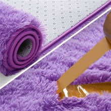 Load image into Gallery viewer, Fluffy Large Area Rug - Purple