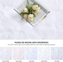Load image into Gallery viewer, Fluffy Large Area Rug - White