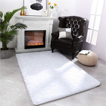 Load image into Gallery viewer, Fluffy Large Area Rug - White