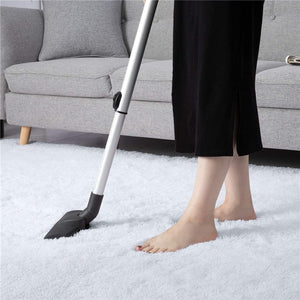 Fluffy Large Area Rug - White
