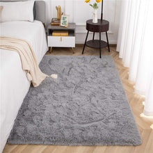 Load image into Gallery viewer, Fluffy Large Area Rug - Grey