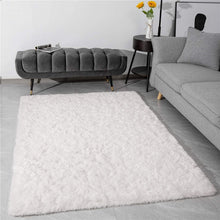 Load image into Gallery viewer, Fluffy Large Area Rug - Creamy White