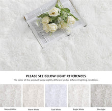 Load image into Gallery viewer, Fluffy Large Area Rug - Creamy White