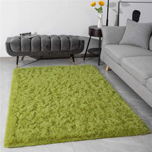 Load image into Gallery viewer, Fluffy Large Area Rug - Green
