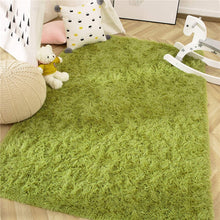 Load image into Gallery viewer, Fluffy Large Area Rug - Green
