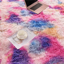 Load image into Gallery viewer, Fluffy Large Area Rug - Colorful