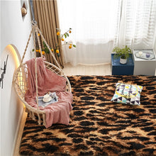 Load image into Gallery viewer, Fluffy Large Area Rug - Leopard