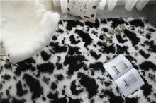 Load image into Gallery viewer, Fluffy Large Area Rug - Cow