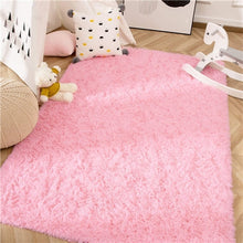 Load image into Gallery viewer, Fluffy Large Area Rug - Pink