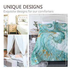 Marble Summer Comforter Coverlet