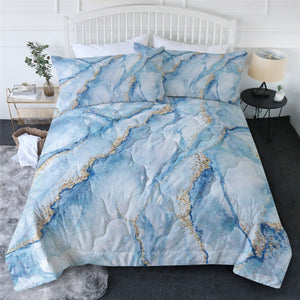 Marble Summer Comforter Coverlet