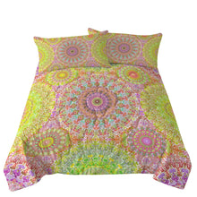 Load image into Gallery viewer, Mandala Summer Comforter Coverlet - Happy Days