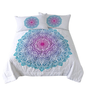 Mandala Summer Comforter Coverlet - Namaste