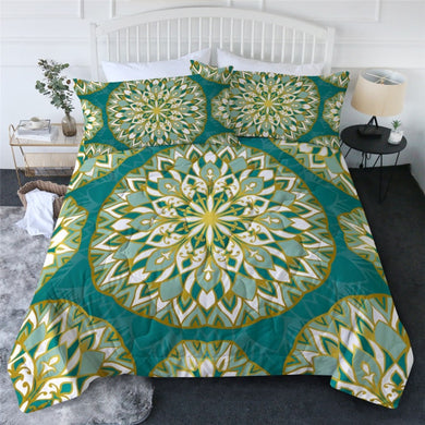 Mandala Summer Comforter Coverlet - Love