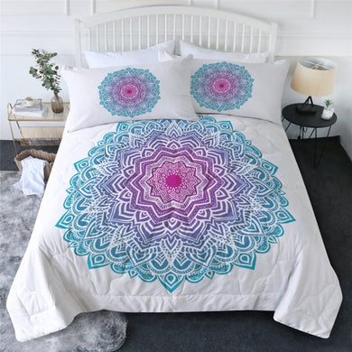 Mandala Summer Comforter Coverlet - Namaste