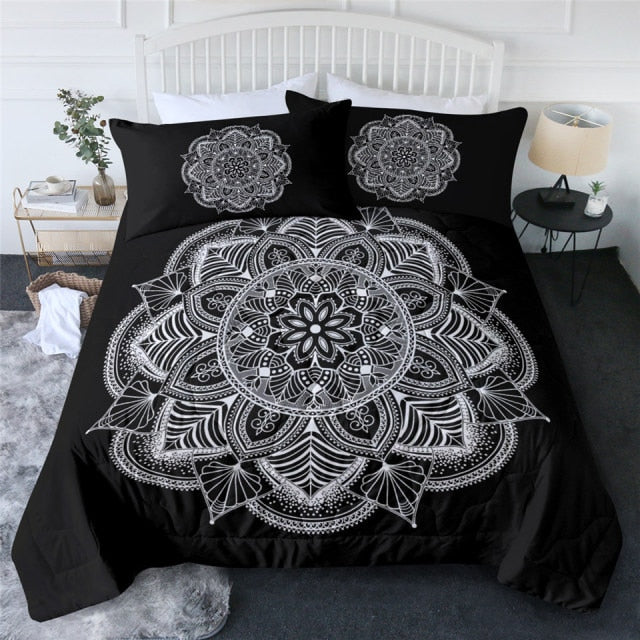 Mandala Summer Comforter Coverlet - Om