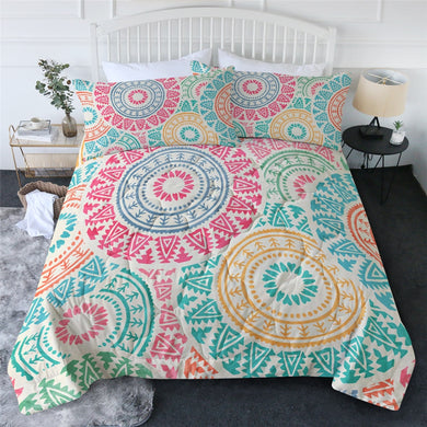 Mandala Summer Comforter Coverlet - Good Morning