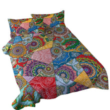 Load image into Gallery viewer, Mandala Summer Comforter Coverlet - Puzzle