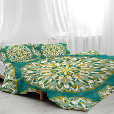 Mandala Quilt Cover Set - Love