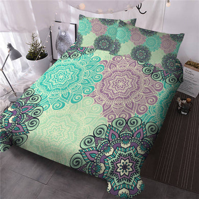 Mandala Quilt Cover Set - Dejavu