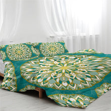Load image into Gallery viewer, Mandala Quilt Cover Set - Love