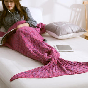 Mermaid Tail Blanket for Babies, Kids and Adults in 10 Colours